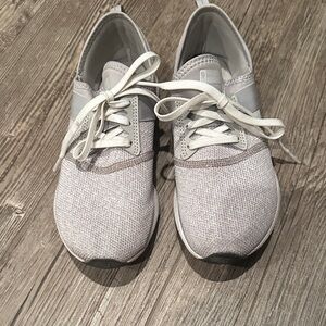 New Balance Light Gray Running Shoes